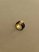 Katt Enamel Ring 18K Gold Plated