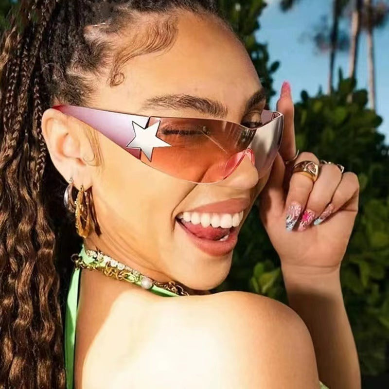 Starburst Y2K Unisex Sunglasses