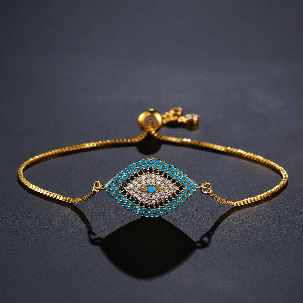 Evil Eyes Bracelet Free Size