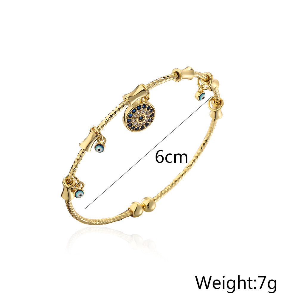 Eye Eye Banged 18K Gold Plated Free Size