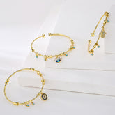 Eye Eye Banged 18K Gold Plated Free Size