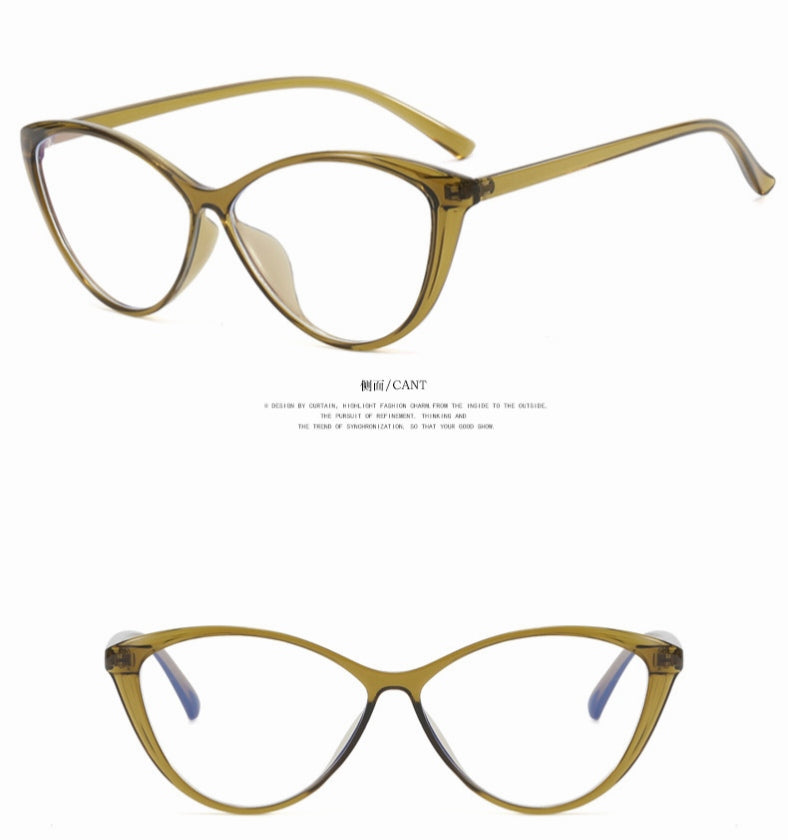 New Cat Eye Anti Blue-light Eyeglasses