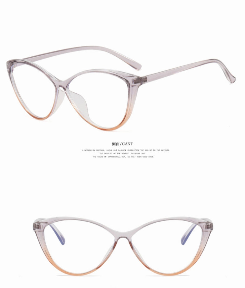 New Cat Eye Anti Blue-light Eyeglasses