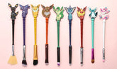 Pokemon Eevee Evolution Cosmetic Makeup Brushes Set 9PC