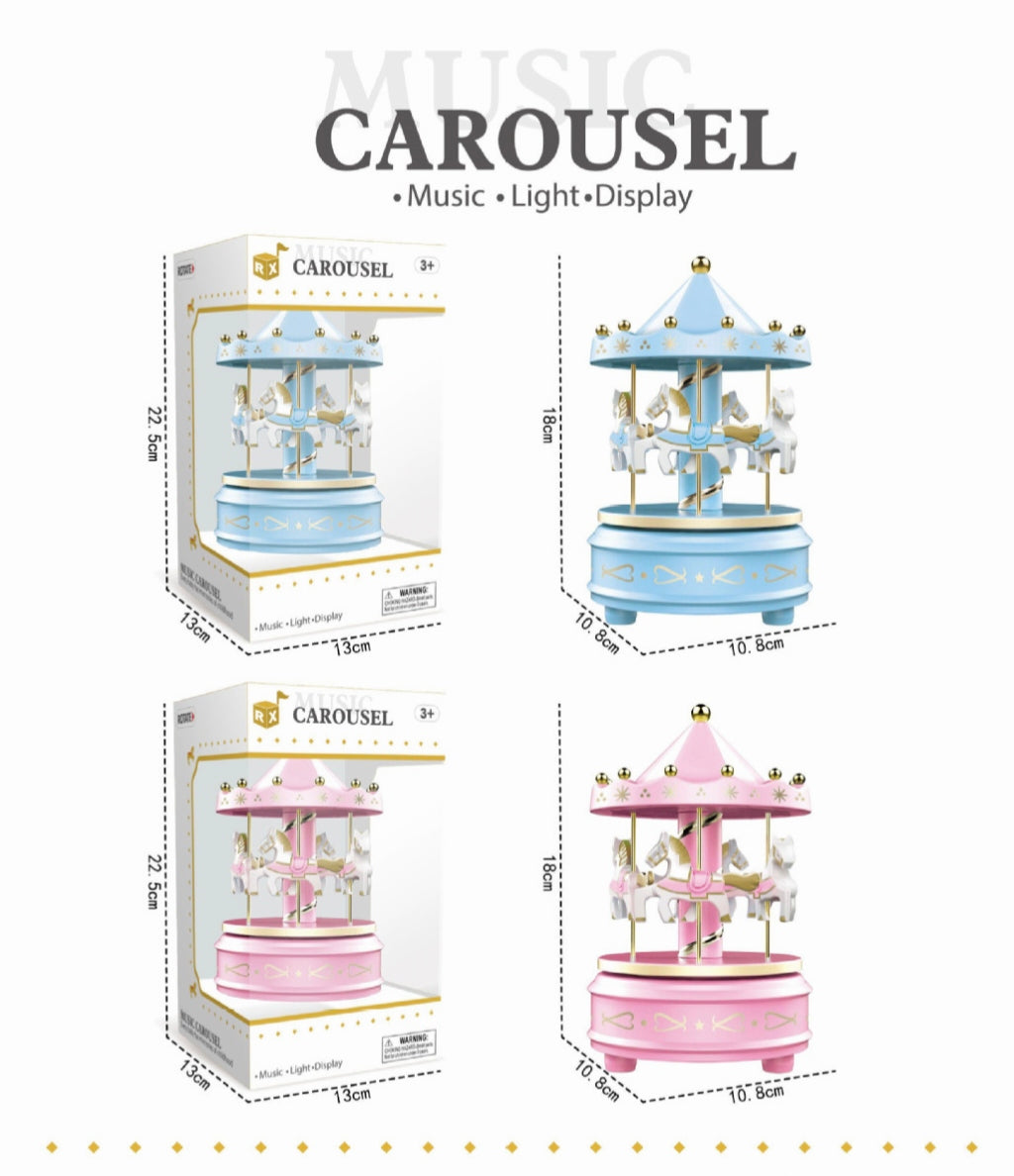 Carousel Light Music Box