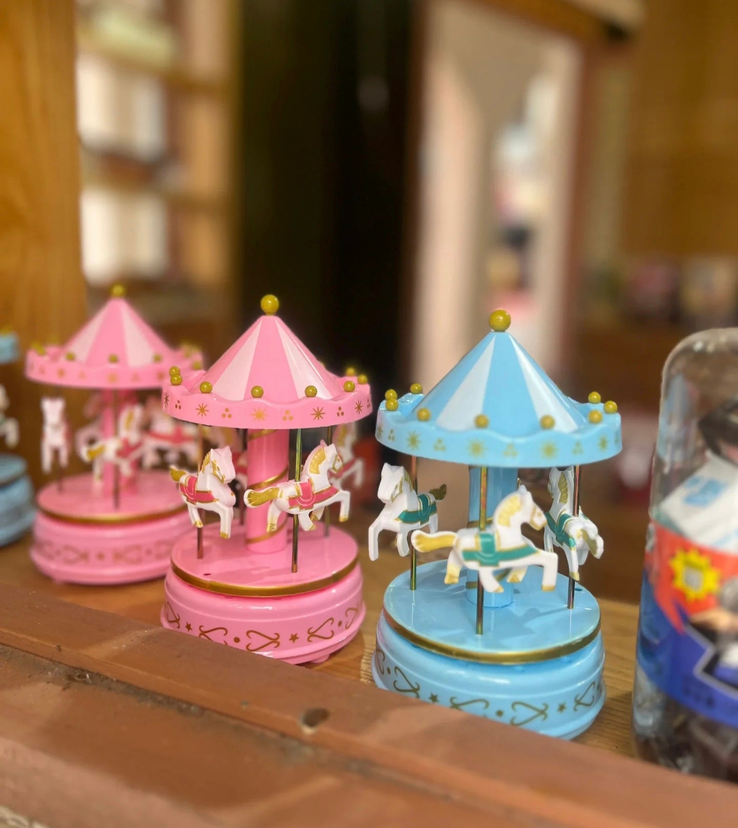 Carousel Light Music Box