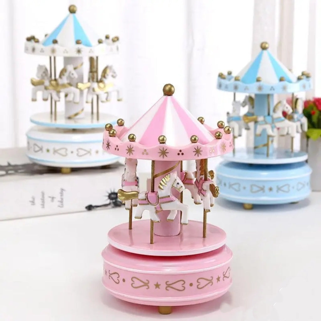 Carousel Light Music Box
