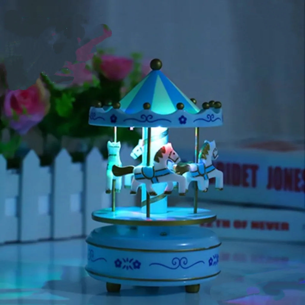 Carousel Light Music Box