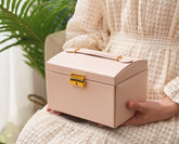 Procase Large Classic Jewellery Box- 3 Layers large storage