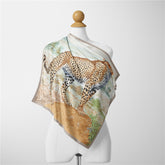 Lion prints silky Scarf / Trending Print Scarves