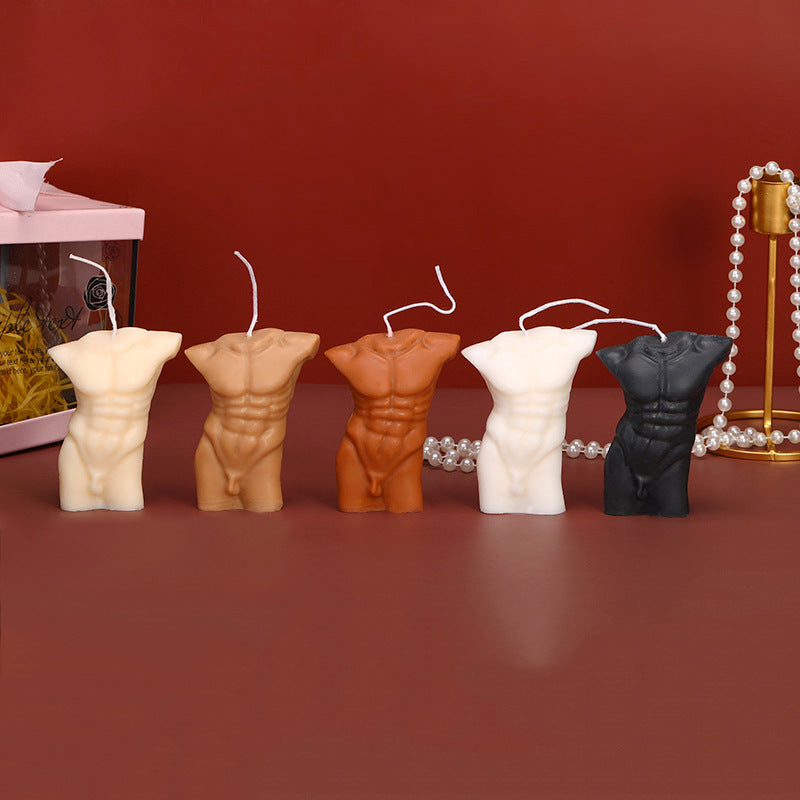 Male Body Candles / Scented David Body Candle