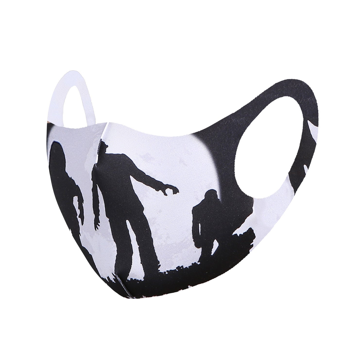 Fashion Face Mask / Party Fun Mask/ 3D Printed Funny Horror Mask-- Unisex No Filter