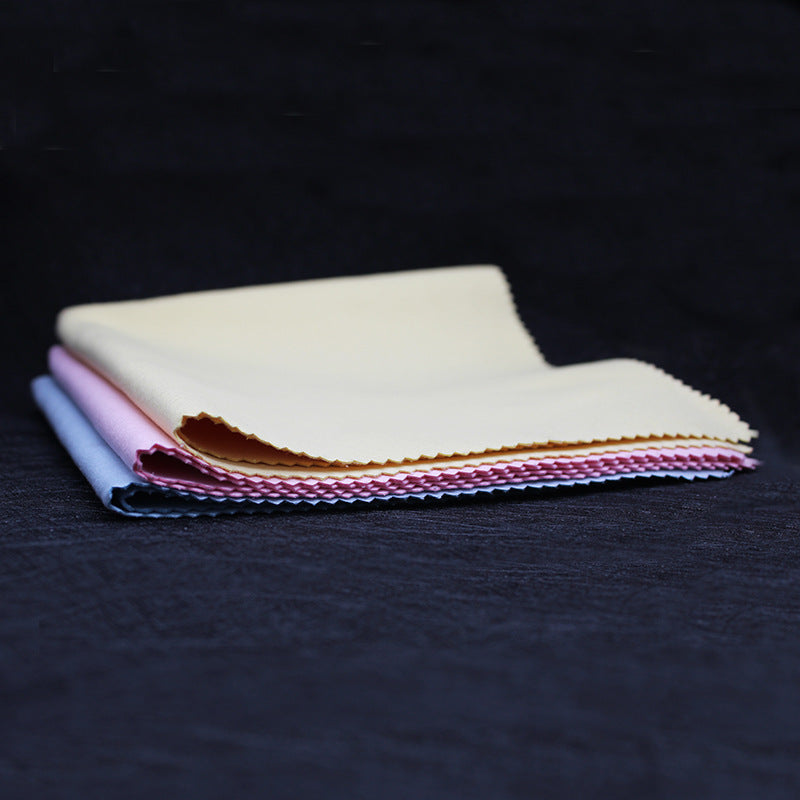 Soft Silverware Polishing Cloth/ Silver Gold Jewelry Cleaning Cloth Soft Silverware Polishing Cloth/ Silver Gold Jewelry Cleaning Cloth
