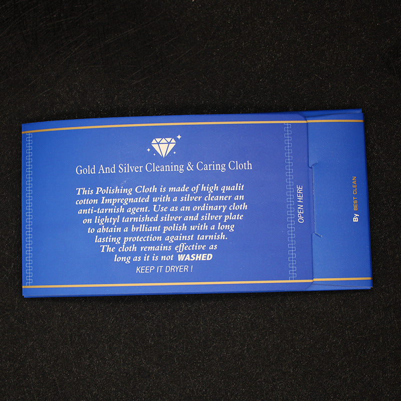 Soft Silverware Polishing Cloth/ Silver Gold Jewelry Cleaning Cloth Soft Silverware Polishing Cloth/ Silver Gold Jewelry Cleaning Cloth