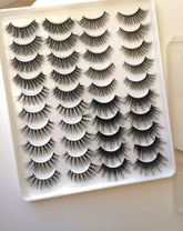 20 Pairs of 3D False Eyelashes 4 Styles
- Handmade