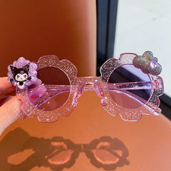 Cute Kid's Sunglasses Elsa Kuromi Mermaid