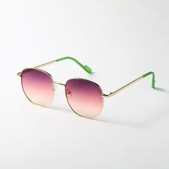 Classic Miami Gold/Black Unisex Sunglasses