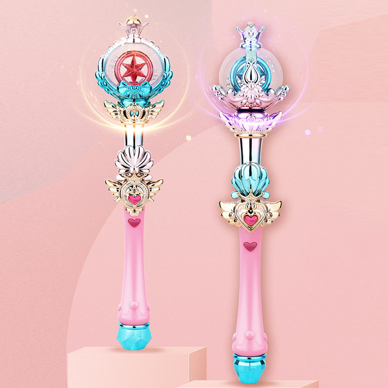 Luminous Toys LED Magic Wand With Music Flash Shine Magic Stick