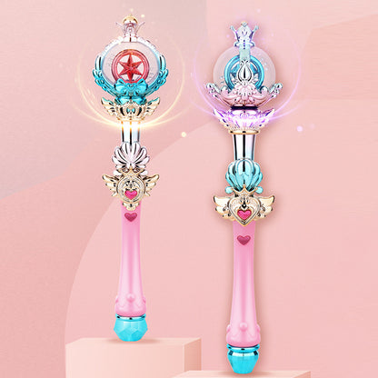 Luminous Toys LED Magic Wand With Music Flash Shine Magic Stick