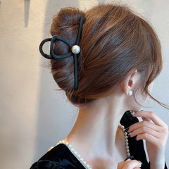 Large Elegant Metal Matte Hair Claw