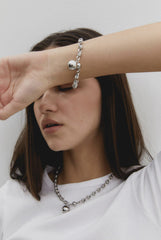 Chunky Chain Ball Magnet Necklace/Bracelet