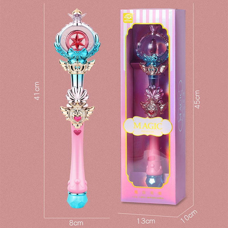 Luminous Toys LED Magic Wand With Music Flash Shine Magic Stick