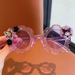 Cute Kid's Sunglasses Elsa Kuromi Mermaid