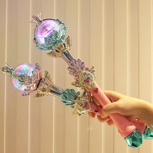 Luminous Toys LED Magic Wand With Music Flash Shine Magic Stick