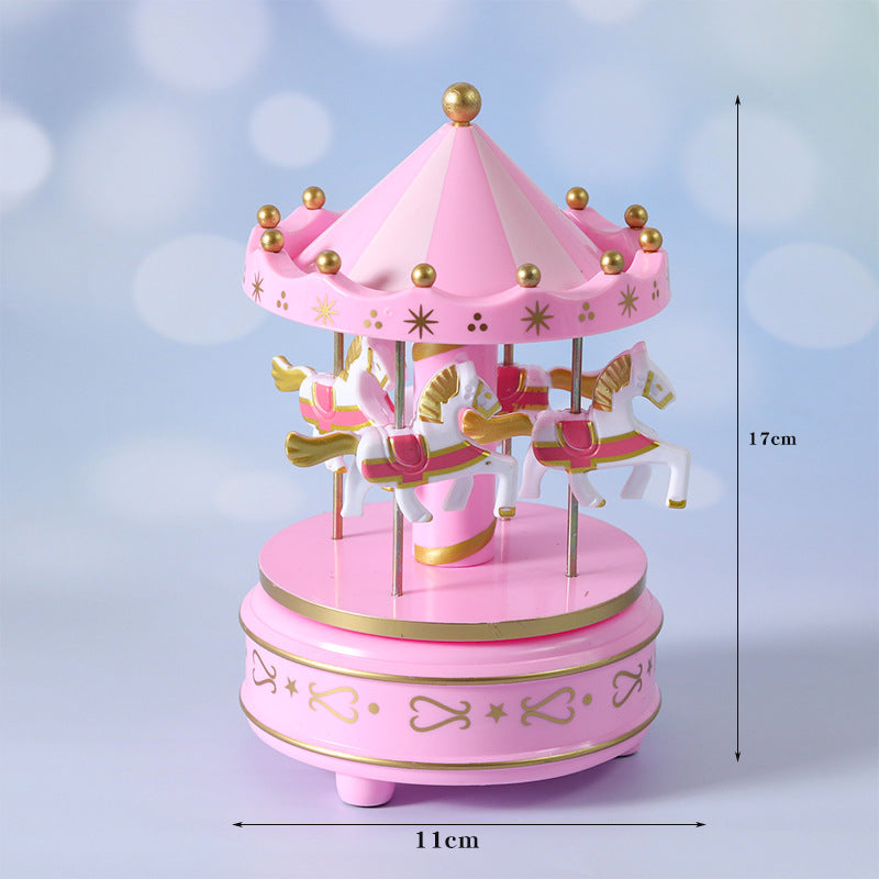 Carousel Light Music Box