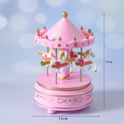 Carousel Light Music Box