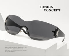 Starburst Y2K Unisex Sunglasses