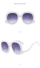 Oversized Curve Sunglasses