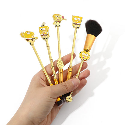 SpongeBob Makeup Brushes Set 5PC