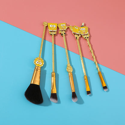 SpongeBob Makeup Brushes Set 5PC