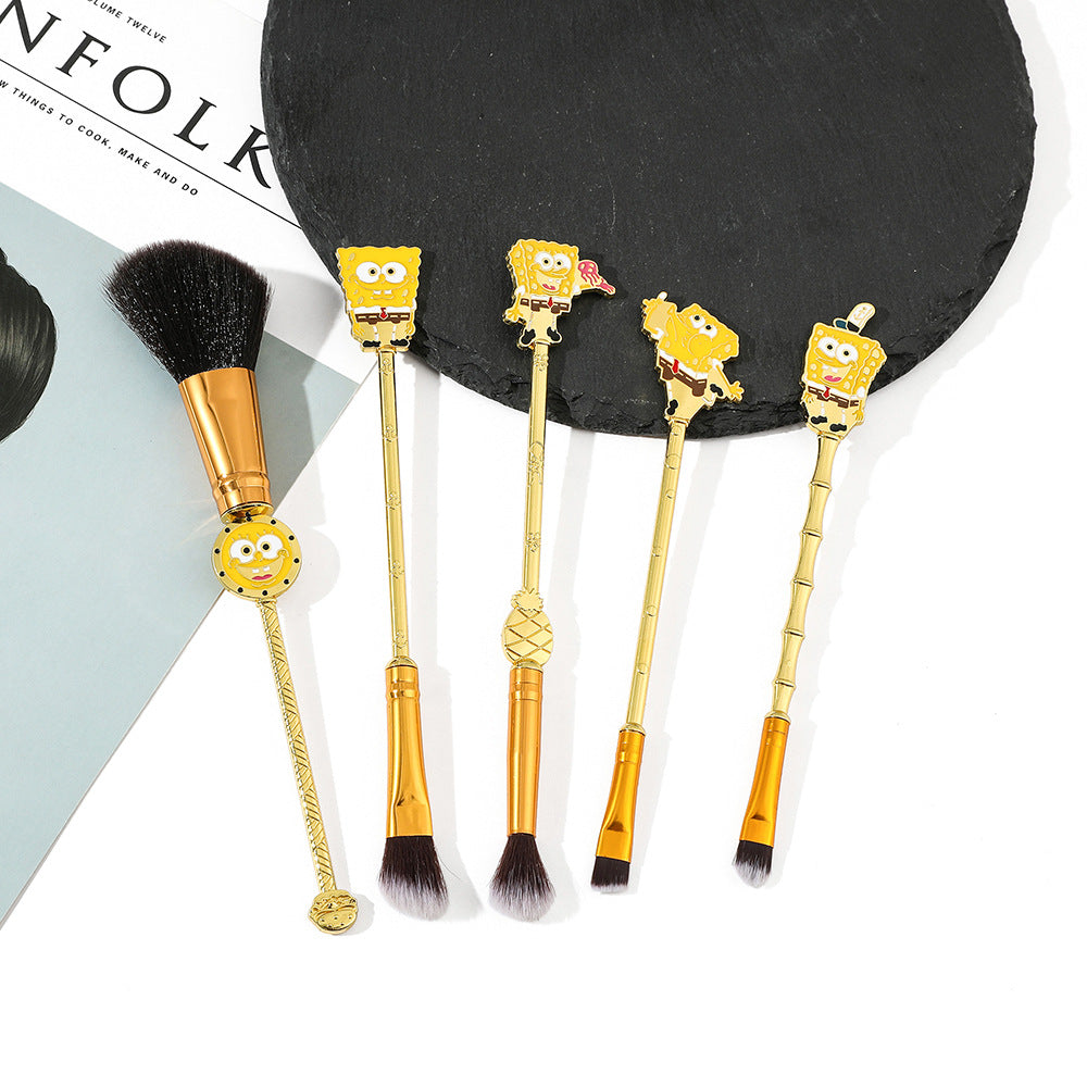 SpongeBob Makeup Brushes Set 5PC