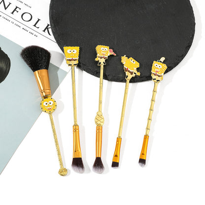 SpongeBob Makeup Brushes Set 5PC