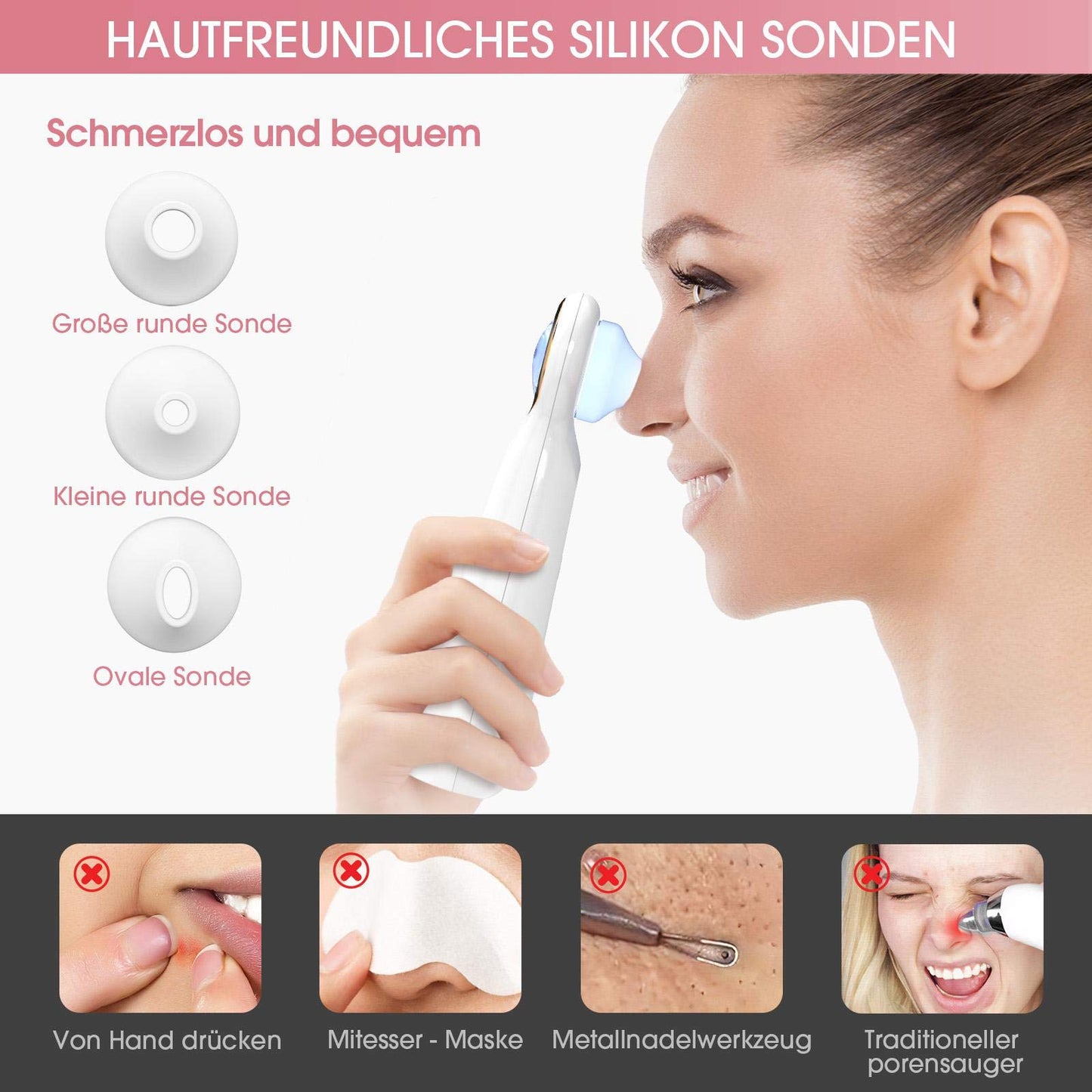Pore Vacuum Face Clean/ Visible Blackhead Remover