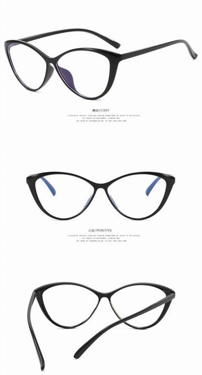 New Cat Eye Anti Blue-light Eyeglasses