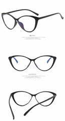 New Cat Eye Anti Blue-light Eyeglasses