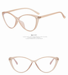 New Cat Eye Anti Blue-light Eyeglasses