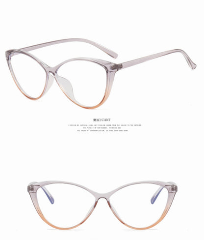 New Cat Eye Anti Blue-light Eyeglasses