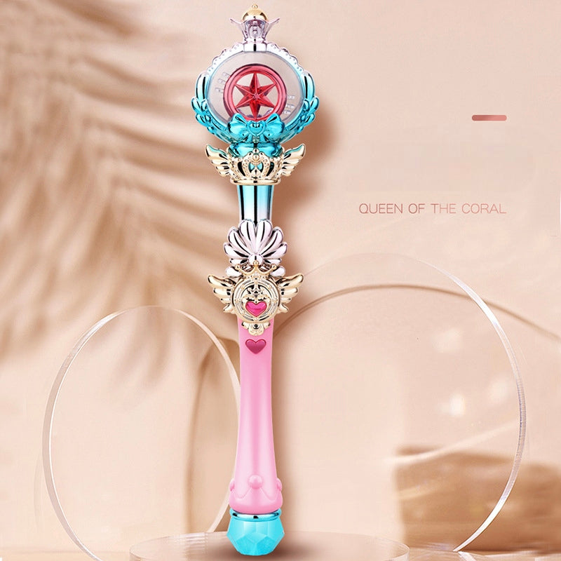 Luminous Toys LED Magic Wand With Music Flash Shine Magic Stick