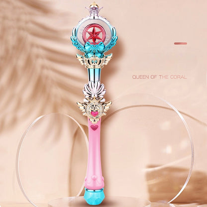 Luminous Toys LED Magic Wand With Music Flash Shine Magic Stick