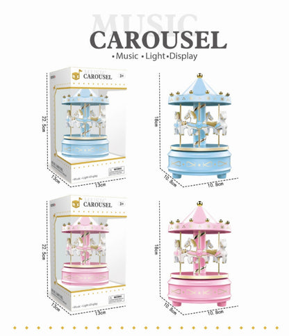 Carousel Light Music Box