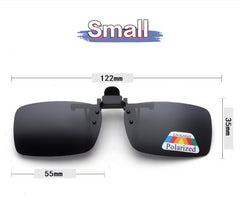 Clip On Polarizer Unisex Sunglasses