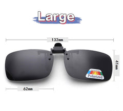 Clip On Polarizer Unisex Sunglasses