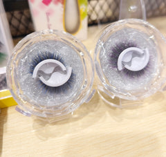 NEW! Self-adhesive Eyelashes 2 Pairs- No Glue! No Magnetic Liner! No Tools!
