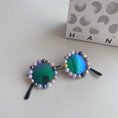 Colorful Studs Kid's Sunglasses UV400
