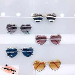 Kid's Heart Shape Sunglasses UV400