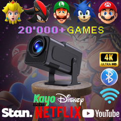 Mini 4K Portable Projector | Home & Bedroom Theater